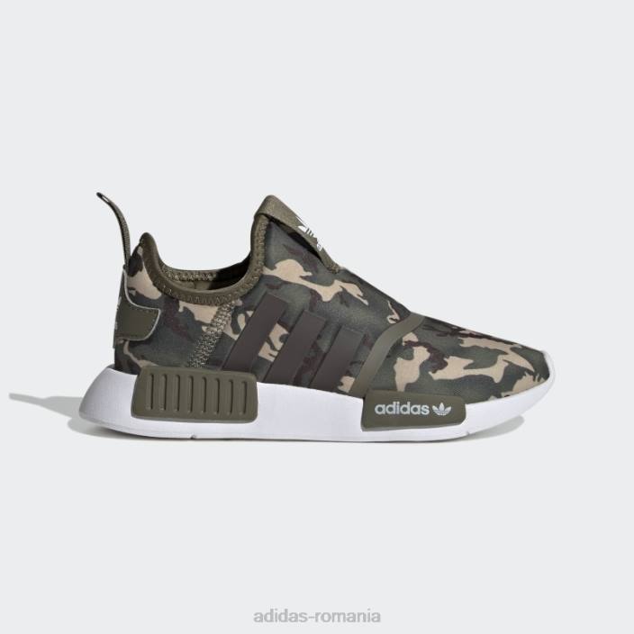 Adidas NMD 360 Shoes Olive Adidas copii măsliniu/maro închis/alb 2JBN17652