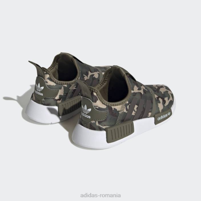Adidas NMD 360 Shoes Olive Adidas copii măsliniu/maro închis/alb 2JBN17652