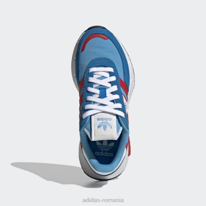 Adidas app sky rush retropy f2 pantofi copii aplicație sky rush/red/blue rush 2JBN18142