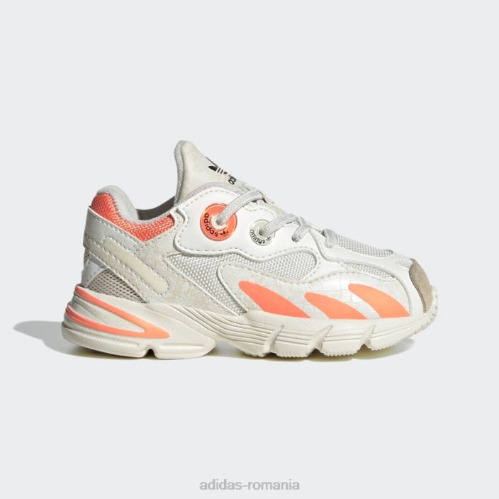 Adidas astir beam pantofi portocalii copii alb/portocaliu fascicul 2JBN17886