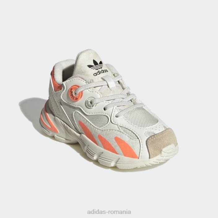 Adidas astir beam pantofi portocalii copii alb/portocaliu fascicul 2JBN17886