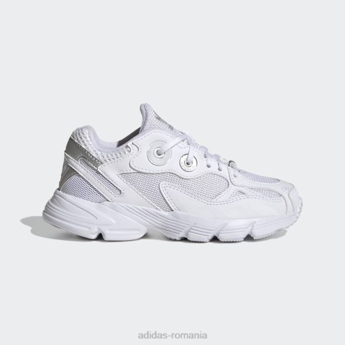 Adidas astir pantofi argintii copii alb/argintiu 2JBN17816