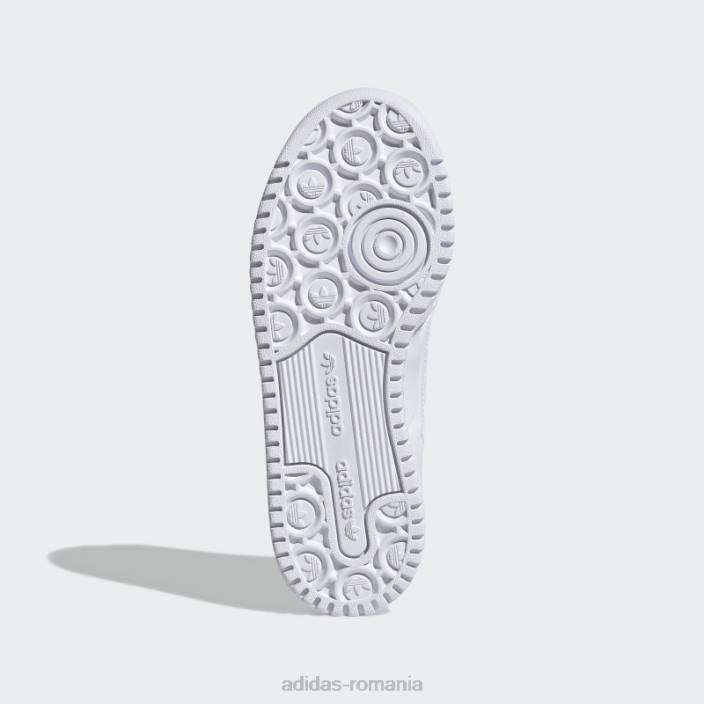 Adidas beam orange forum pantofi îndrăzneți copii alb/portocaliu/roz fascicul 2JBN11534