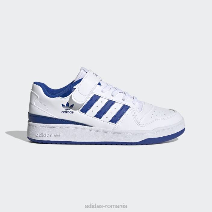Adidas fashion forum pantofi joase albastru regal copii alb/albastru regal 2JBN17899