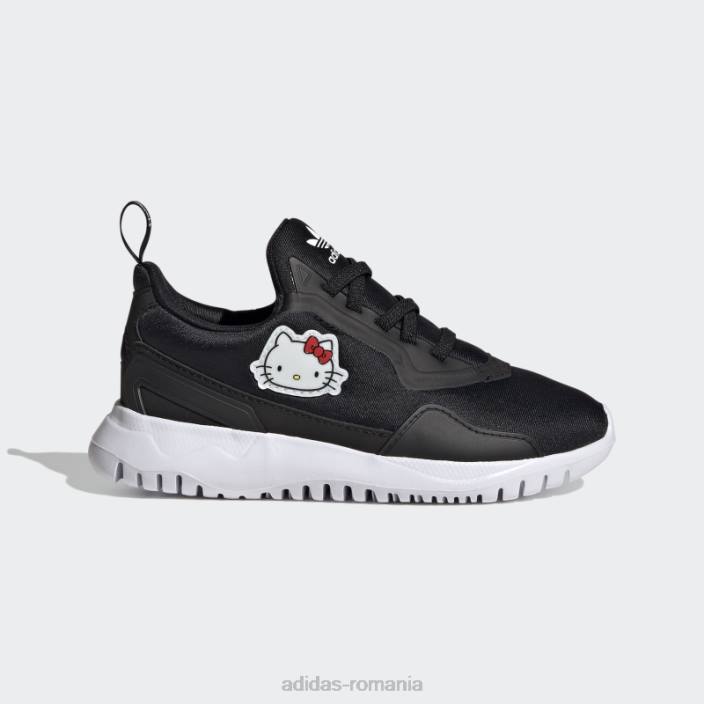 Adidas hello kitty originals pantofi flex negri copii negru/alb/rosu 2JBN18074