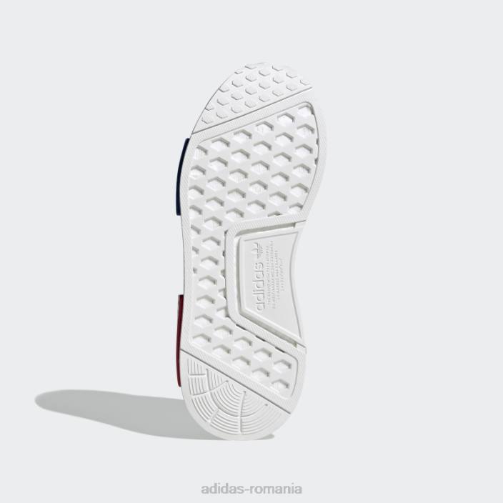 Adidas nmd-r1 pantofi rafinati gri eleganti copii alb/gri 2JBN11466
