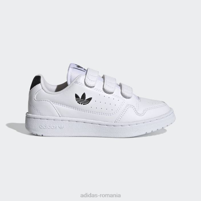 Adidas ny 90 pantofi negri eleganti copii alb negru 2JBN17954