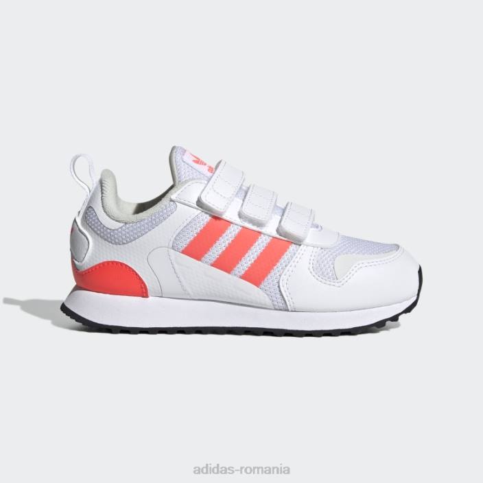 Adidas pantofi adidas zx 700 hd albi copii nuanță alb/turbo/alb 2JBN18267