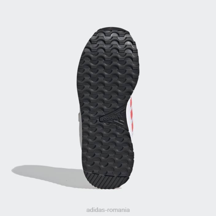 Adidas pantofi adidas zx 700 hd albi copii nuanță alb/turbo/alb 2JBN18267