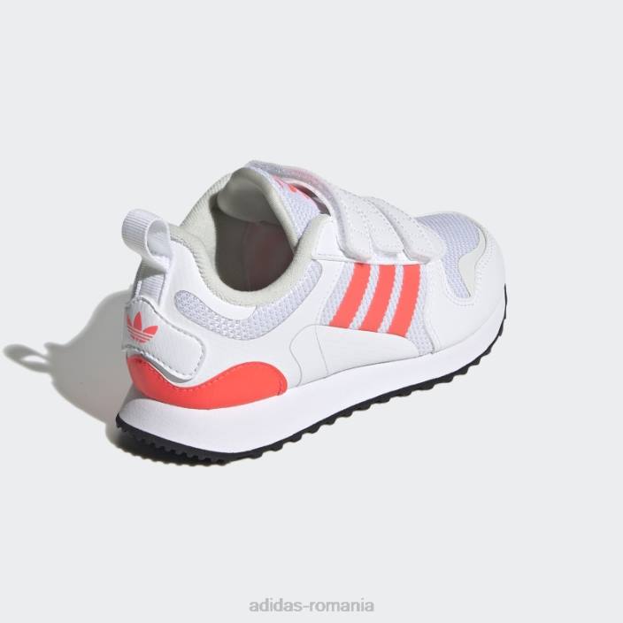 Adidas pantofi adidas zx 700 hd albi copii nuanță alb/turbo/alb 2JBN18267