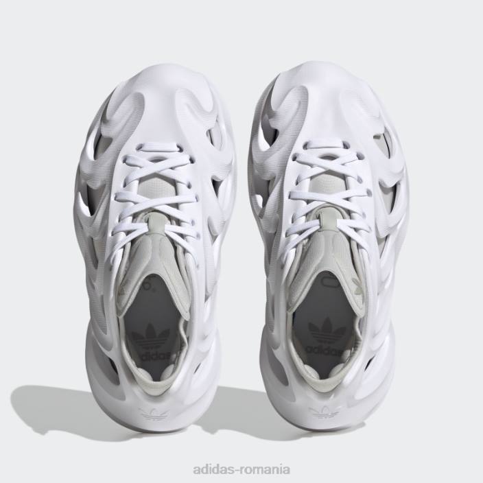 Adidas pantofi adifom q gri eleganti copii alb/gri 2JBN11120