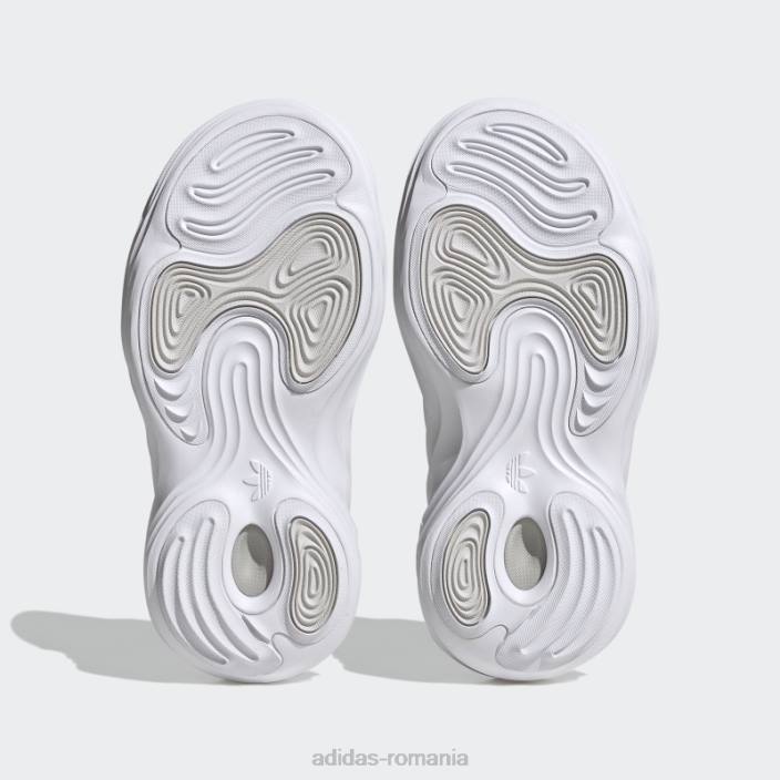 Adidas pantofi adifom q gri eleganti copii alb/gri 2JBN11120