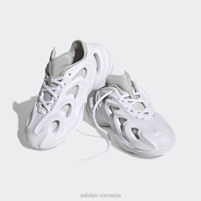 Adidas pantofi adifom q gri eleganti copii alb/gri 2JBN11120