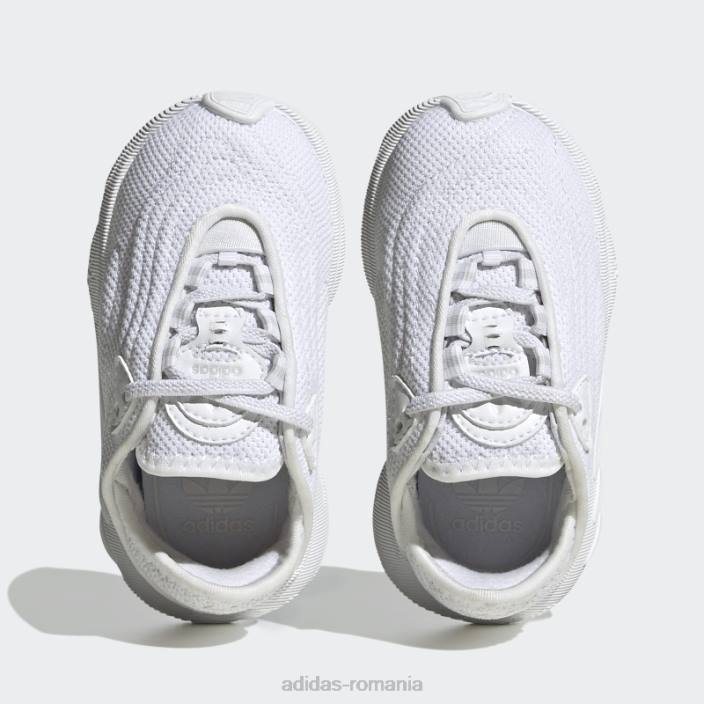 Adidas pantofi adifom sltn dash gri copii alb/gri liniuță 2JBN17982