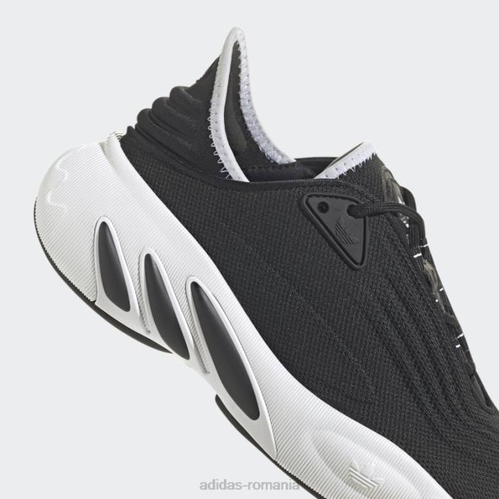 Adidas pantofi adifom sltn negri copii alb negru 2JBN11061