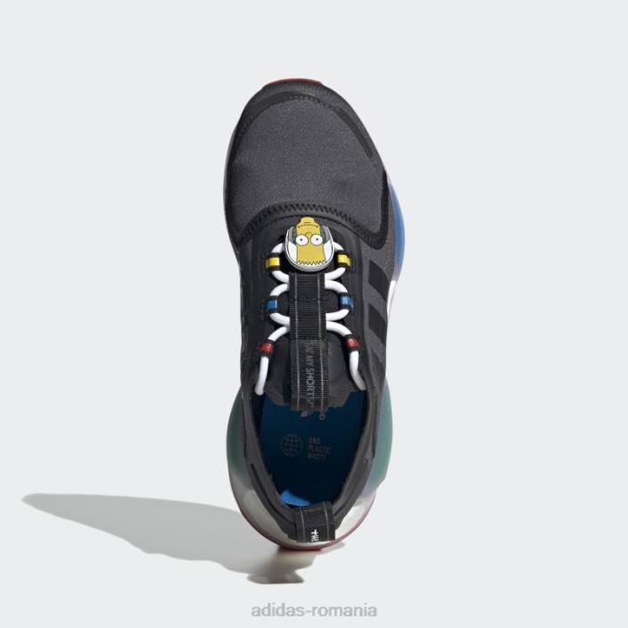 Adidas pantofi albi fierbinți nmd-v3 copii gri/negru/alb 2JBN11448