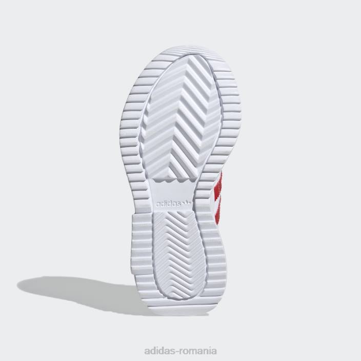 Adidas pantofi albi hello kitty retropy f2 copii alb/rosu/negru 2JBN18112