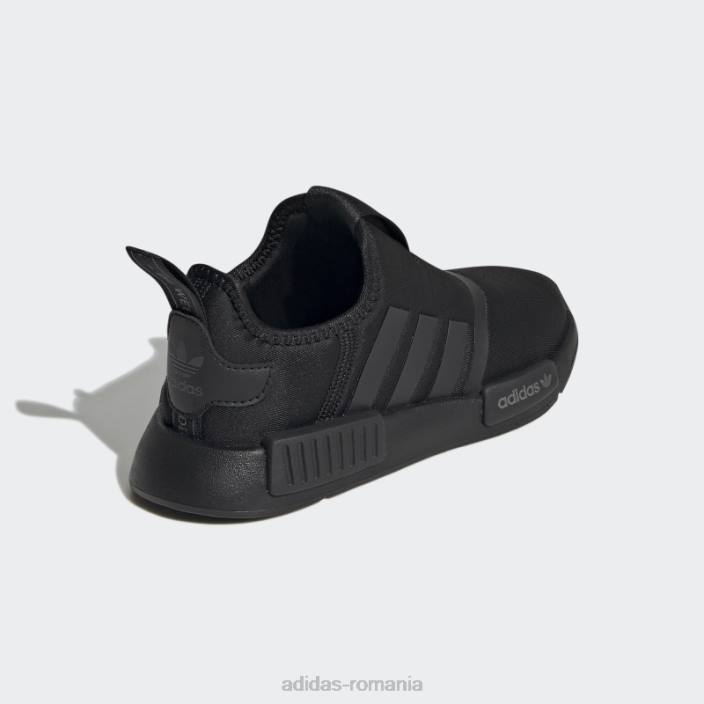 Adidas pantofi albi nmd 360 fierbinți copii negru/argintiu/alb 2JBN3536
