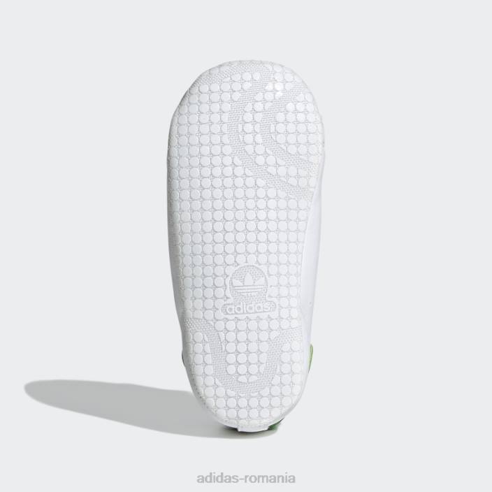 Adidas pantofi albi pentru patut stan smith copii alb 2JBN17908