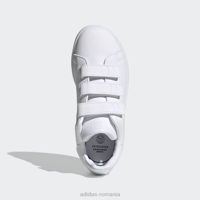 Adidas pantofi albi stan smith adidas copii alb 2JBN17961
