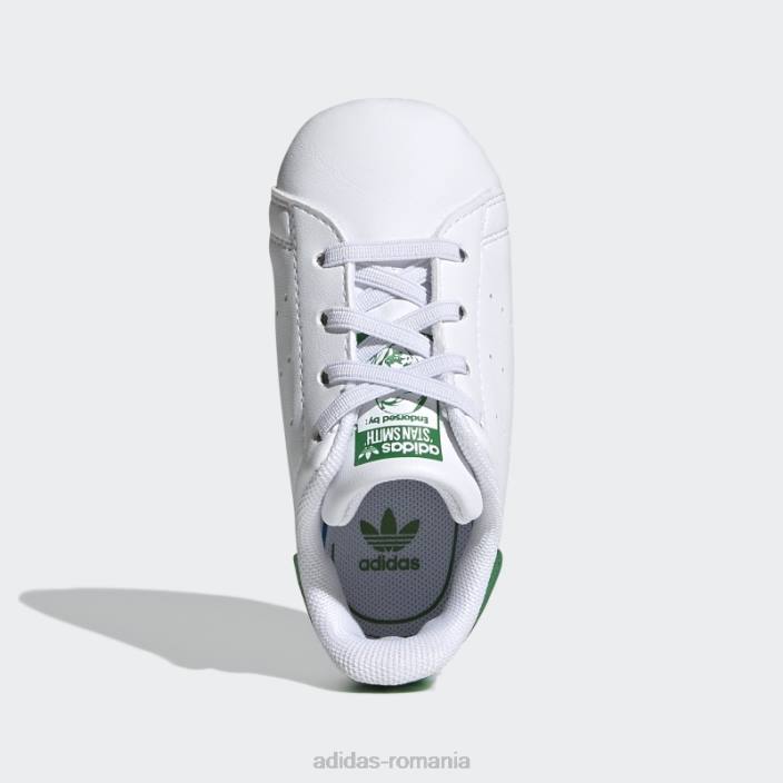 Adidas pantofi albi stan smith crib adidas copii alb 2JBN11079
