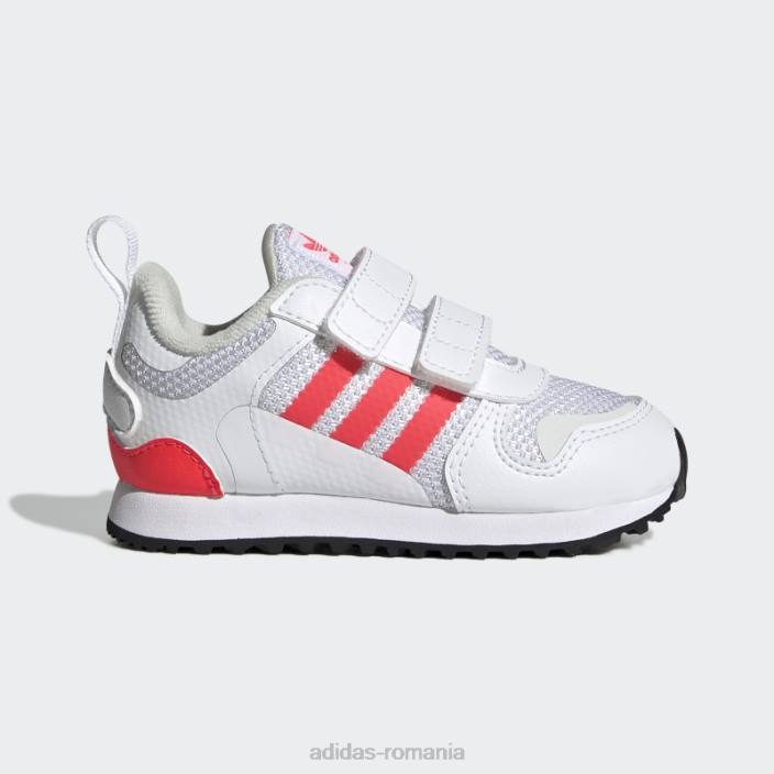 Adidas pantofi albi zx 700 hd copii nuanță alb/turbo/alb 2JBN18160