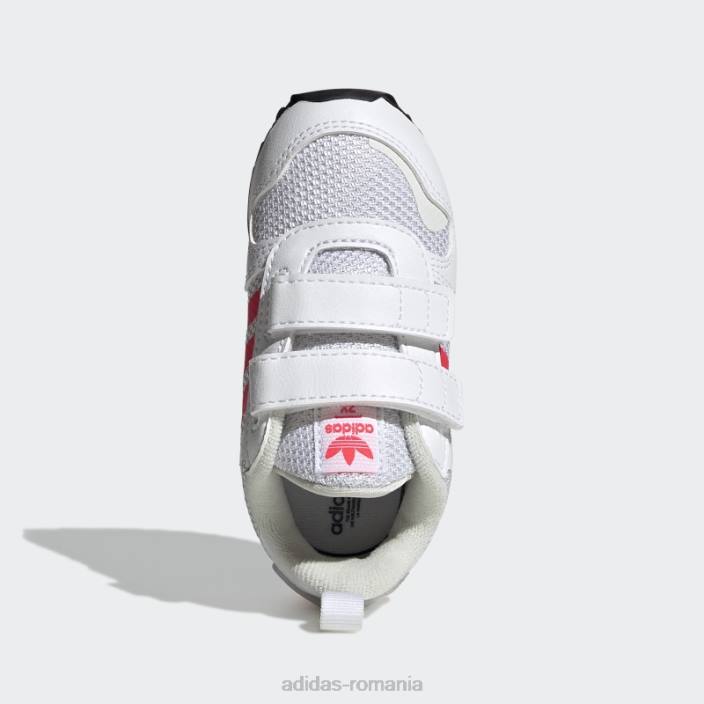 Adidas pantofi albi zx 700 hd copii nuanță alb/turbo/alb 2JBN18160
