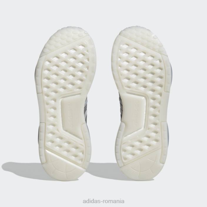 Adidas pantofi argintii nmd-v3 copii gri/argintiu/alb 2JBN11182