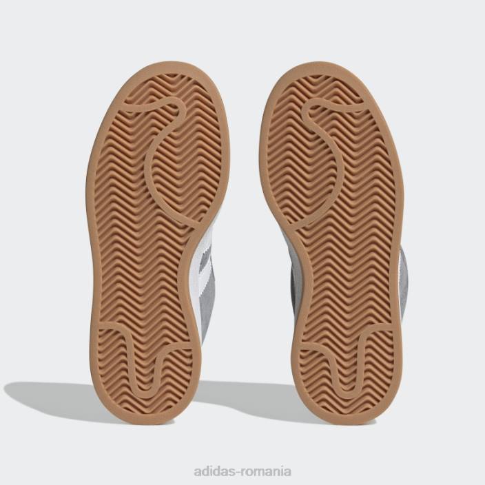 Adidas pantofi campus anii 00 albi copii gri/alb 2JBN11216