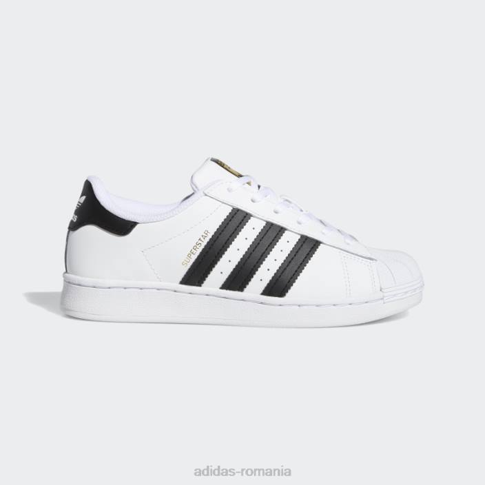 Adidas pantofi copii superstar moda neagra copii alb negru 2JBN3539