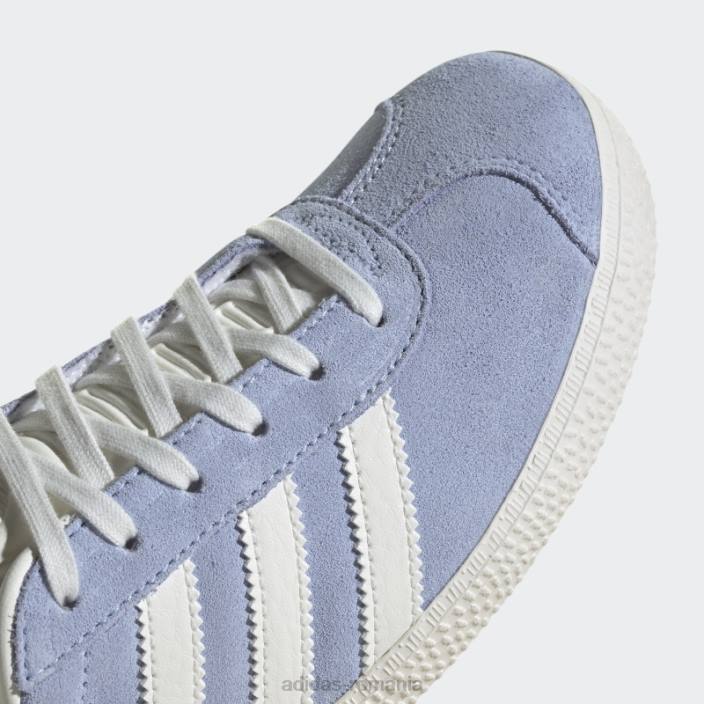 Adidas pantofi de gazelă albastră copii albastru zori/alb/albastru 2JBN11177