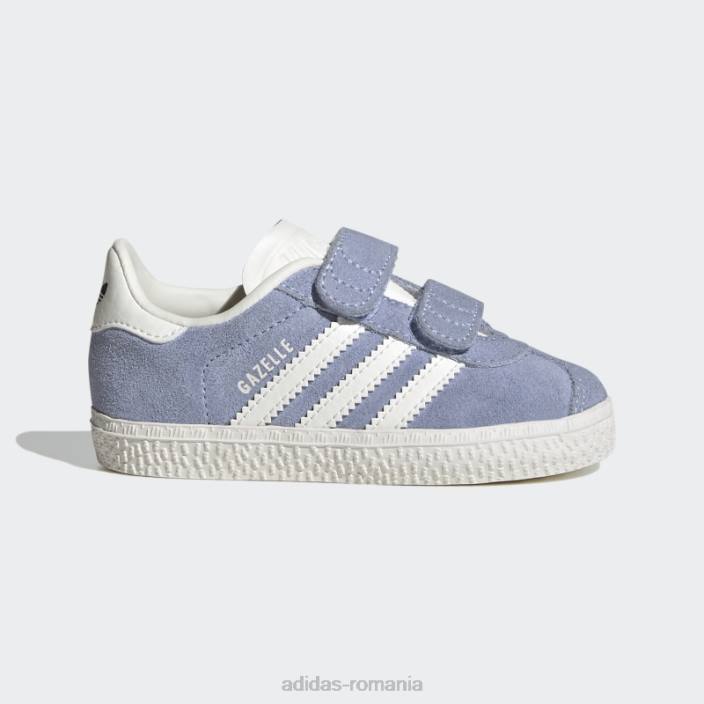 Adidas pantofi de gazelă albastră copii albastru zori/alb/negru 2JBN11166
