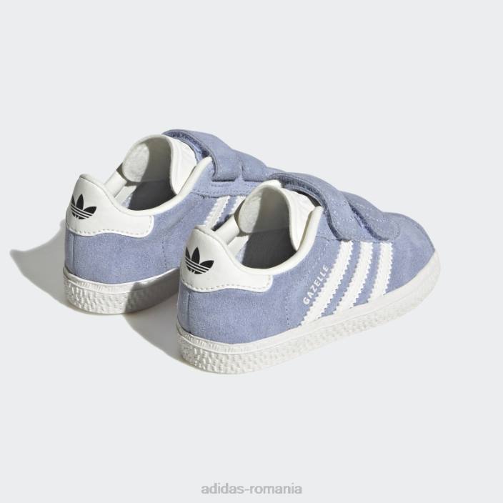 Adidas pantofi de gazelă albastră copii albastru zori/alb/negru 2JBN11166
