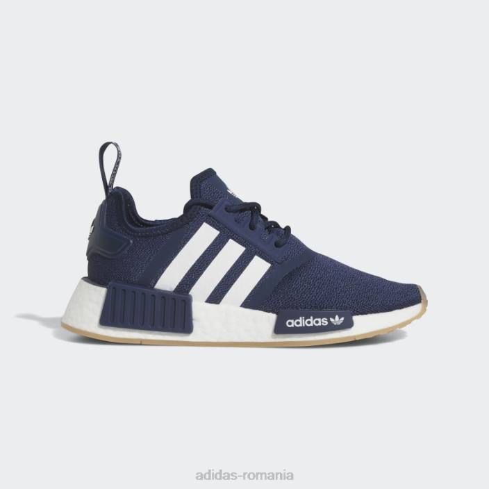 Adidas pantofi de noapte indigo nmd-r1 copii noapte indigo/alb/gumă 2JBN11147