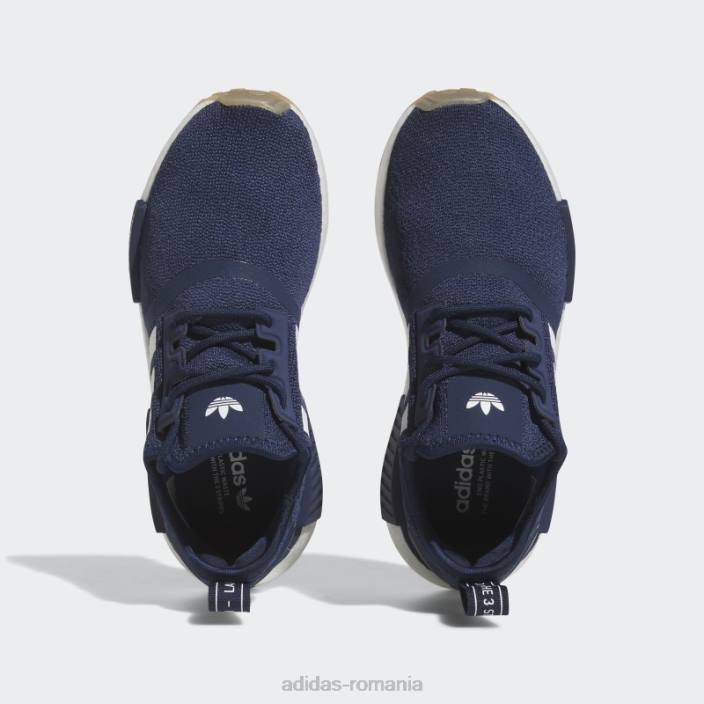 Adidas pantofi de noapte indigo nmd-r1 copii noapte indigo/alb/gumă 2JBN11147
