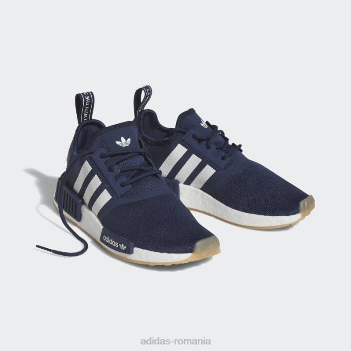 Adidas pantofi de noapte indigo nmd-r1 copii noapte indigo/alb/gumă 2JBN11147
