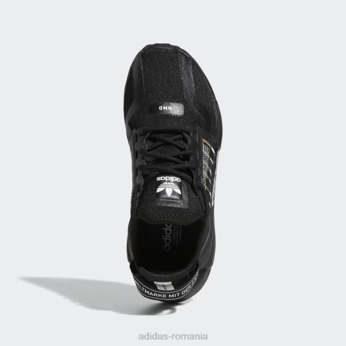 Adidas pantofi eleganti nmd-r1 v2 albi copii alb negru 2JBN11181