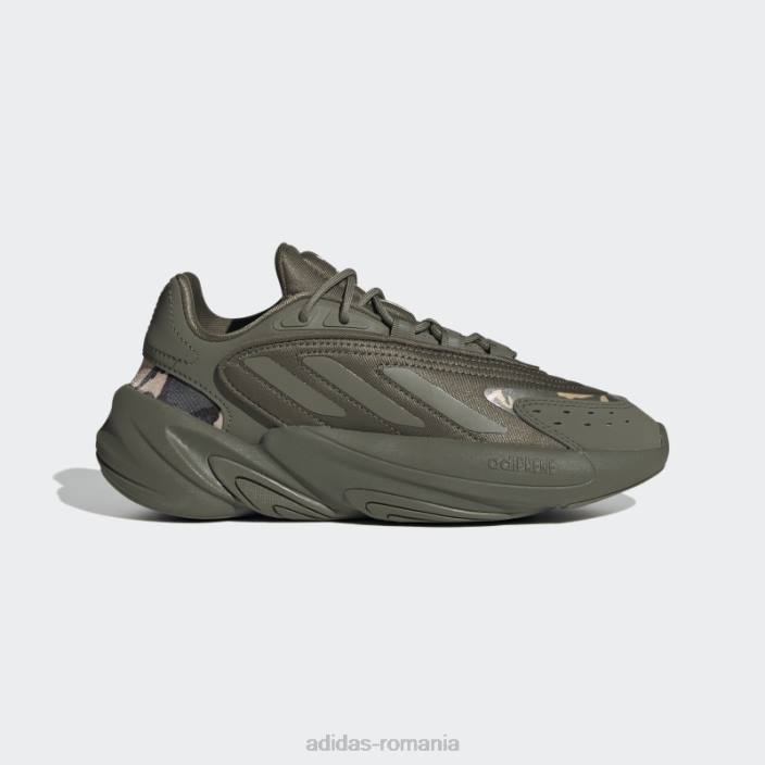 Adidas pantofi eleganti ozelia aluminiu copii măslin/aluminiu 2JBN11223