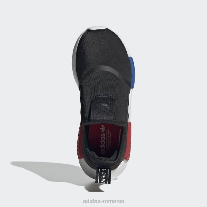 Adidas pantofi eleganti stacojii nmd 360 copii negru/alb/stacojiu 2JBN17803