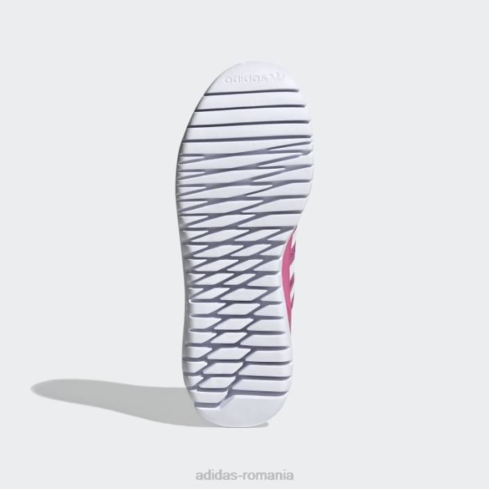 Adidas pantofi flex originali roz adidas copii roz/alb 2JBN18093