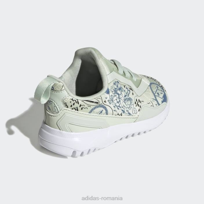 Adidas pantofi flex verzi x disney originals fierbinți copii verde/negru/alb 2JBN18120