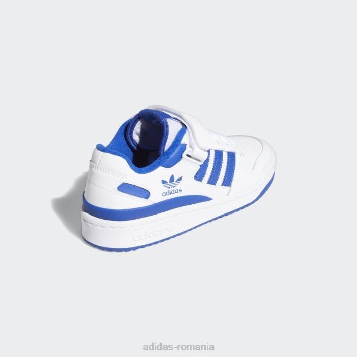 Adidas pantofi forum alb/albastru regal copii alb/albastru regal 2JBN17720