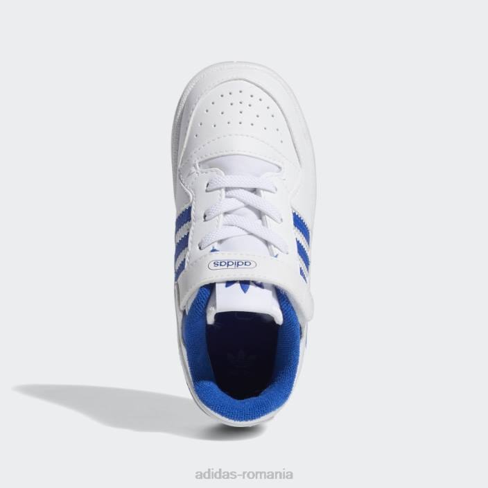 Adidas pantofi forum alb/albastru regal copii alb/albastru regal 2JBN17783