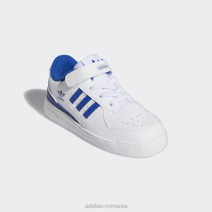 Adidas pantofi forum alb/albastru regal copii alb/albastru regal 2JBN17783