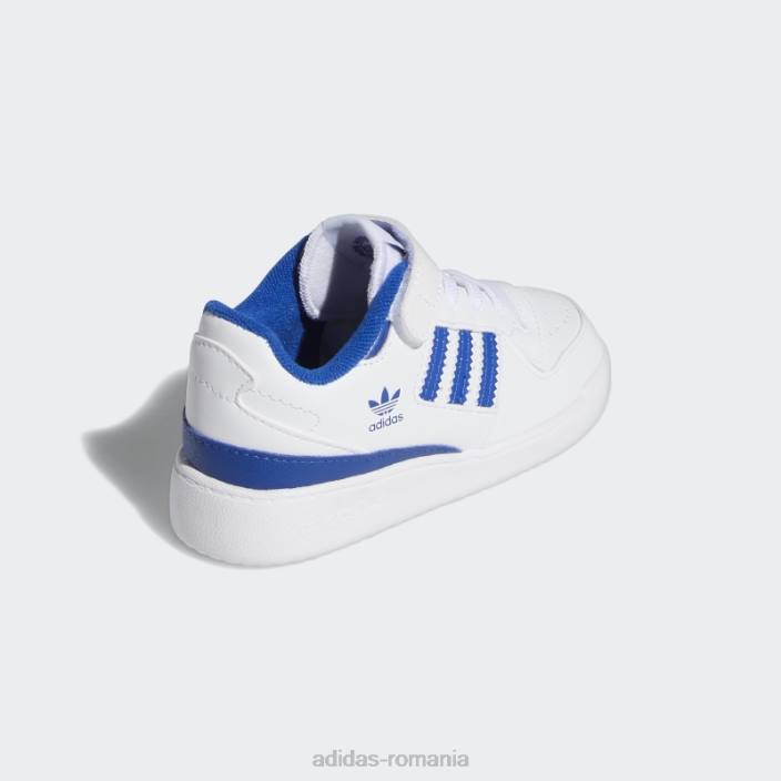 Adidas pantofi forum alb/albastru regal copii alb/albastru regal 2JBN17783