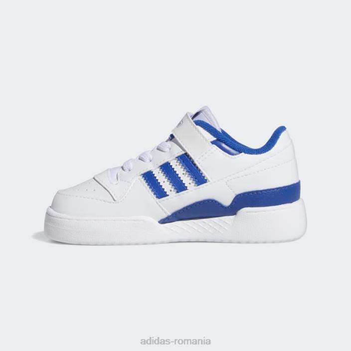 Adidas pantofi forum alb/albastru regal copii alb/albastru regal 2JBN17783