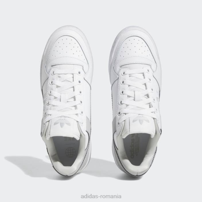 Adidas pantofi forum gri îndrăzneți copii alb/gri 2JBN17914