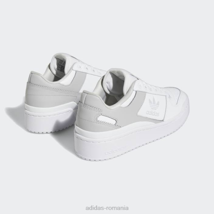 Adidas pantofi forum gri îndrăzneți copii alb/gri 2JBN17914
