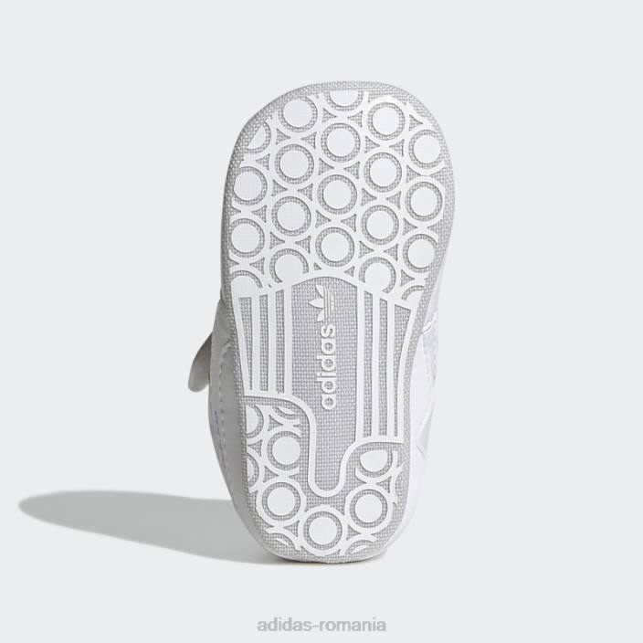 Adidas pantofi forum low dash grey copii alb/gri liniuță 2JBN17956
