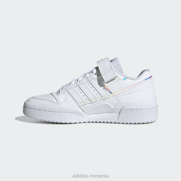 Adidas pantofi forum negri eleganti copii alb negru 2JBN11563